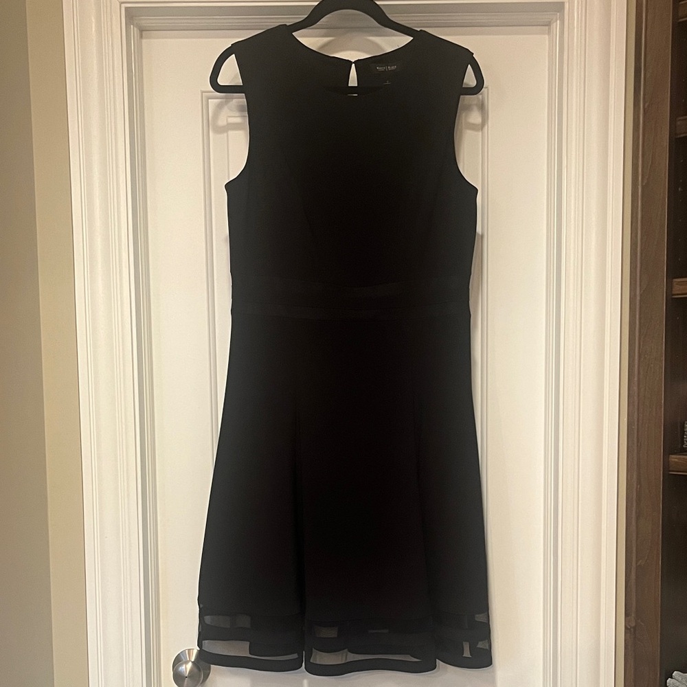 White House Black Market Black Mini Dress